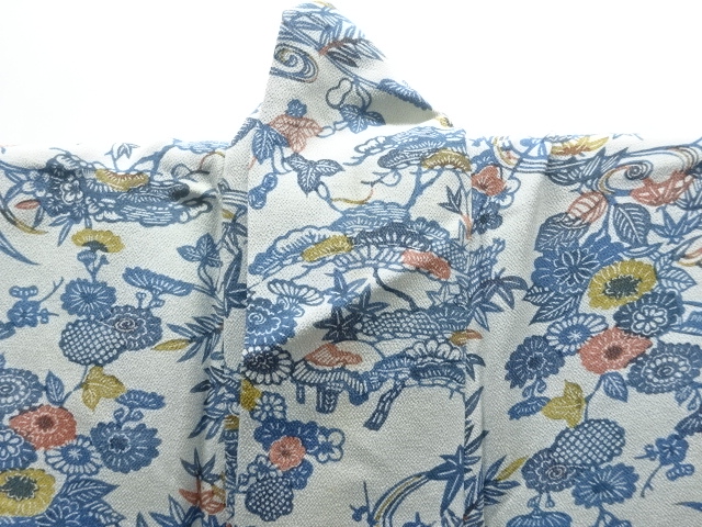  茶屋辻模様小紋着物